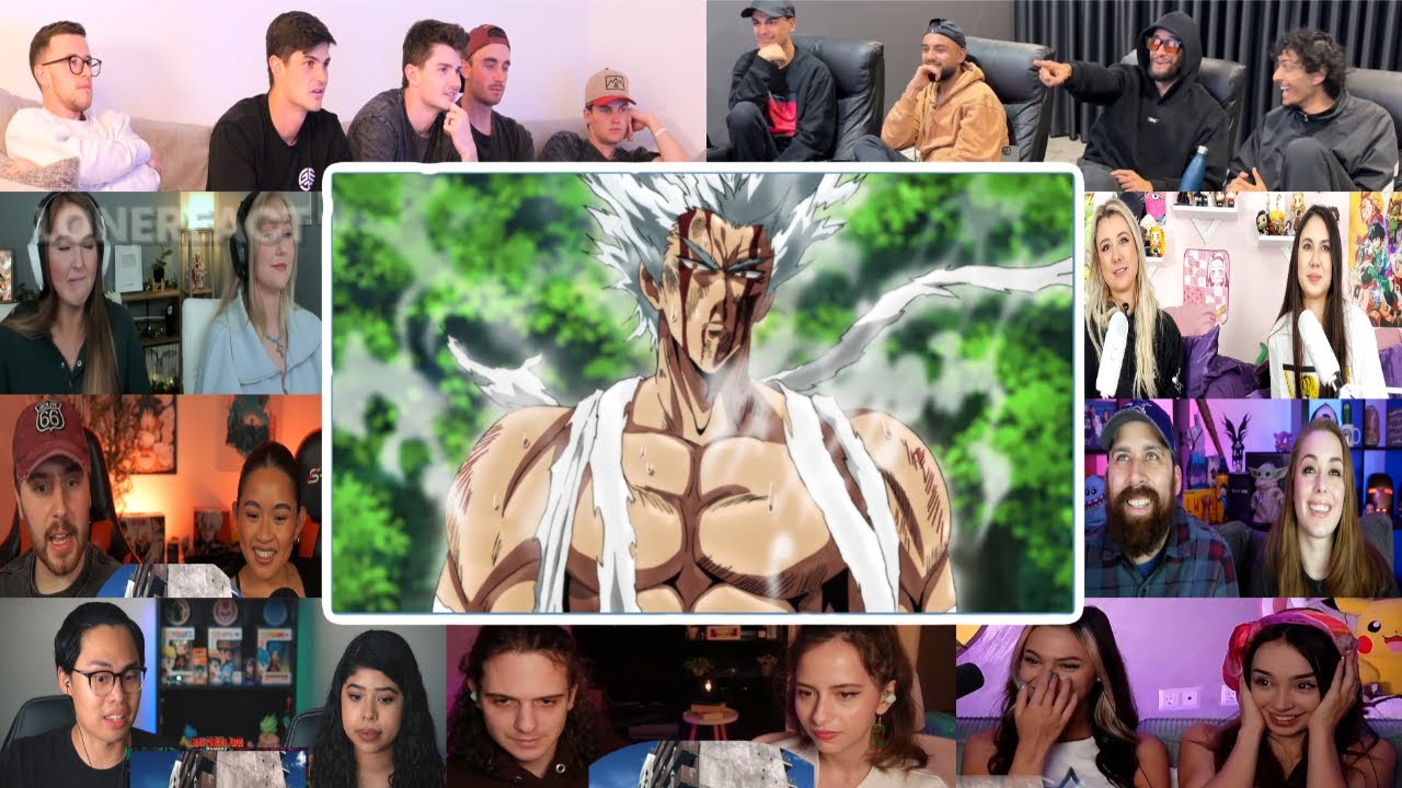 Garou vs Genos Scene - One Punch Man S2 Ep11 | Reaction Mashup