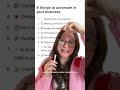 8 things to automate in your business to save so much time and create a better client experience!