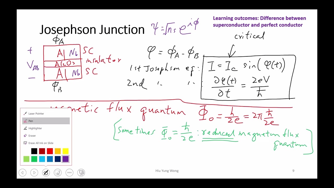 L19-3 Introduction to Josephson Junction