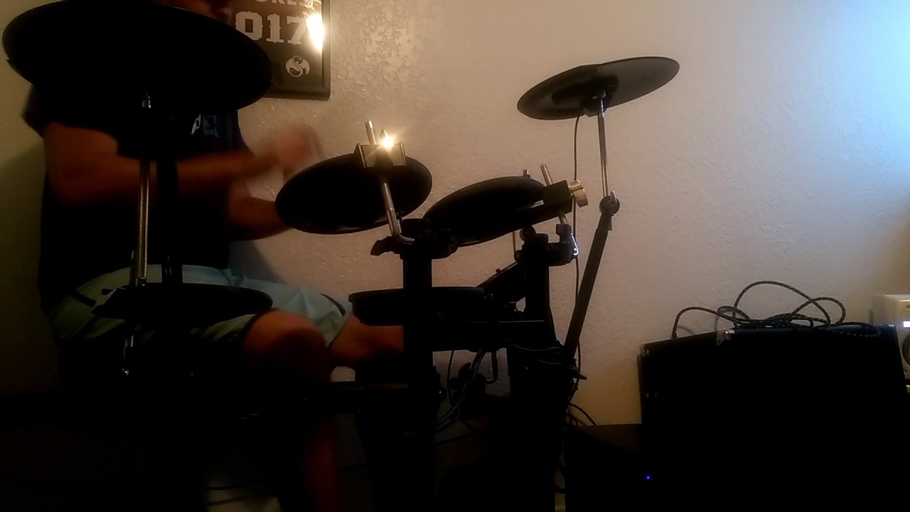 Roland td11 through studio monitors and subwoofer. YouTube