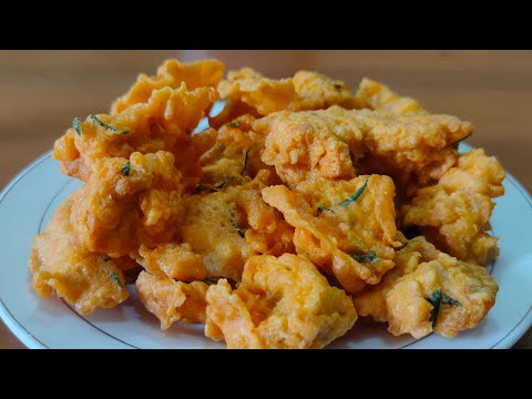 Tempe Goreng Pedas Daun Jeruk