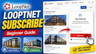 How to subscribe with LoopNet for multifamily and commercial listings - Beginner Guide