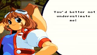 [Waku Waku 7] Arina fights mainly with hip attacks.