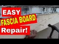 ROOF FASCIA BOARD --- How to Repair or Replace Rotten Wood in a Few Easy Steps