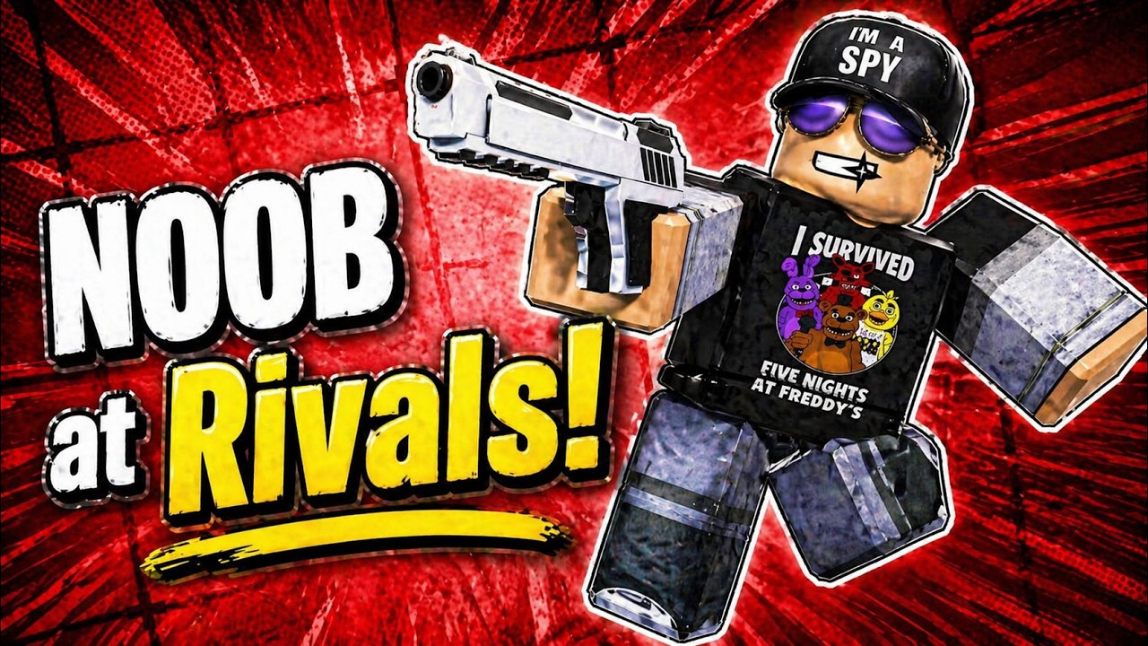 The BIGGEST NOOB at RIVALS! Roblox - YouTube
