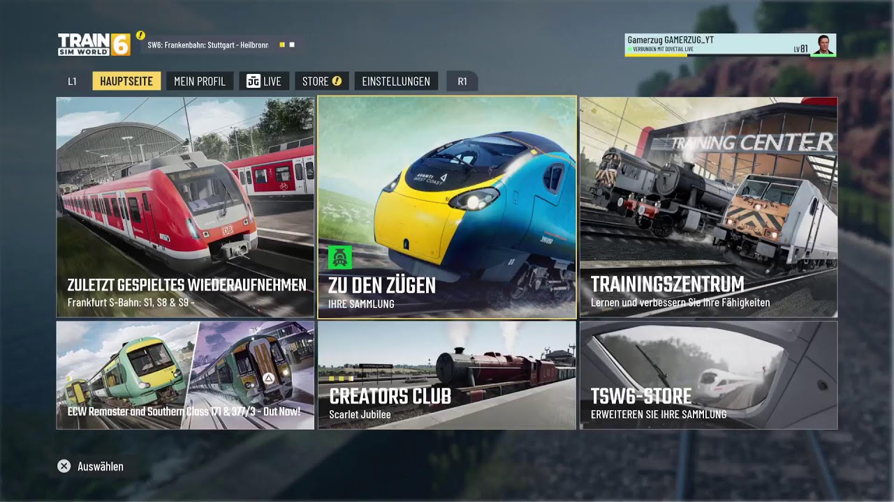 Heute mal auf YouTube Live mit Train Sim World 6 PS5 Pro #trainsimworld6 #tsw6