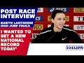 RUSSIAN ATHLETE MARIYN LASITSKENE IN HIGH JUMP PRESS CONFERENCE | World Athletics Championships 2019