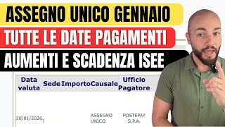 Pagamenti Egno Unico Gennaio 2026 Ecco La Prima Data