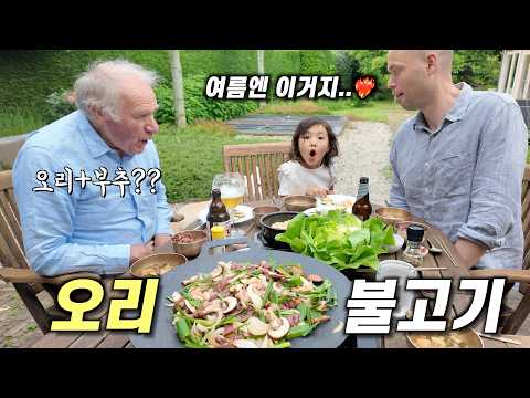 네덜란드도 역대급 폭염으로 휴교 ❤️‍🔥 이열치열 오리불고기 반응