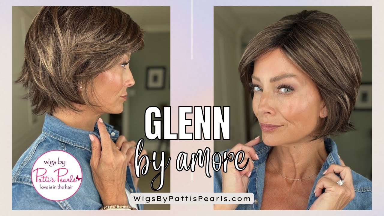 Glenn by Amore in Marble Brown-R | WigsByPattisPearls.com | Wig Review