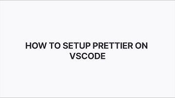 HOW TO SETUP PRETTIER ON VSCODE | PAUGRAMMING