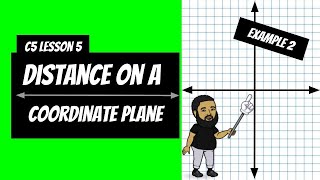 Distance between two point using Pythagorean theorem (Example Only)