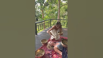 Thumbnail of Sound massage with Tibetan Singing bowls. Olga Korn  #meditation #soundhealing