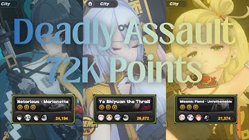 72k Points | Brute forcing the Shiyuan with his Senpai (or Kouhai, I forgot 😭) and Shifu.