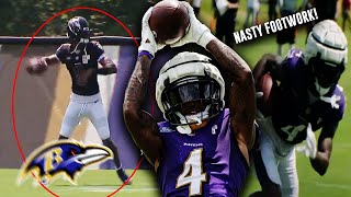 LAMAR JACKSON & ZAY FLOWERS COOKING 🔥 NASTY PHYSICAL DEFENSE 🦾 Ravens Camp Highlights