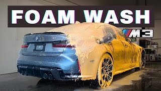 BMW G80 M3 Foam Wash - Exterior Auto Detailing