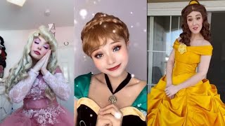 disney Princess cosplay viral challenge tiktok china 2020