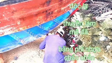 Con tàu độc lạ đóng mê đà bằng phi nhựa chắc chắn