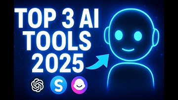 Top 3 AI Tools You NEED in 2025!