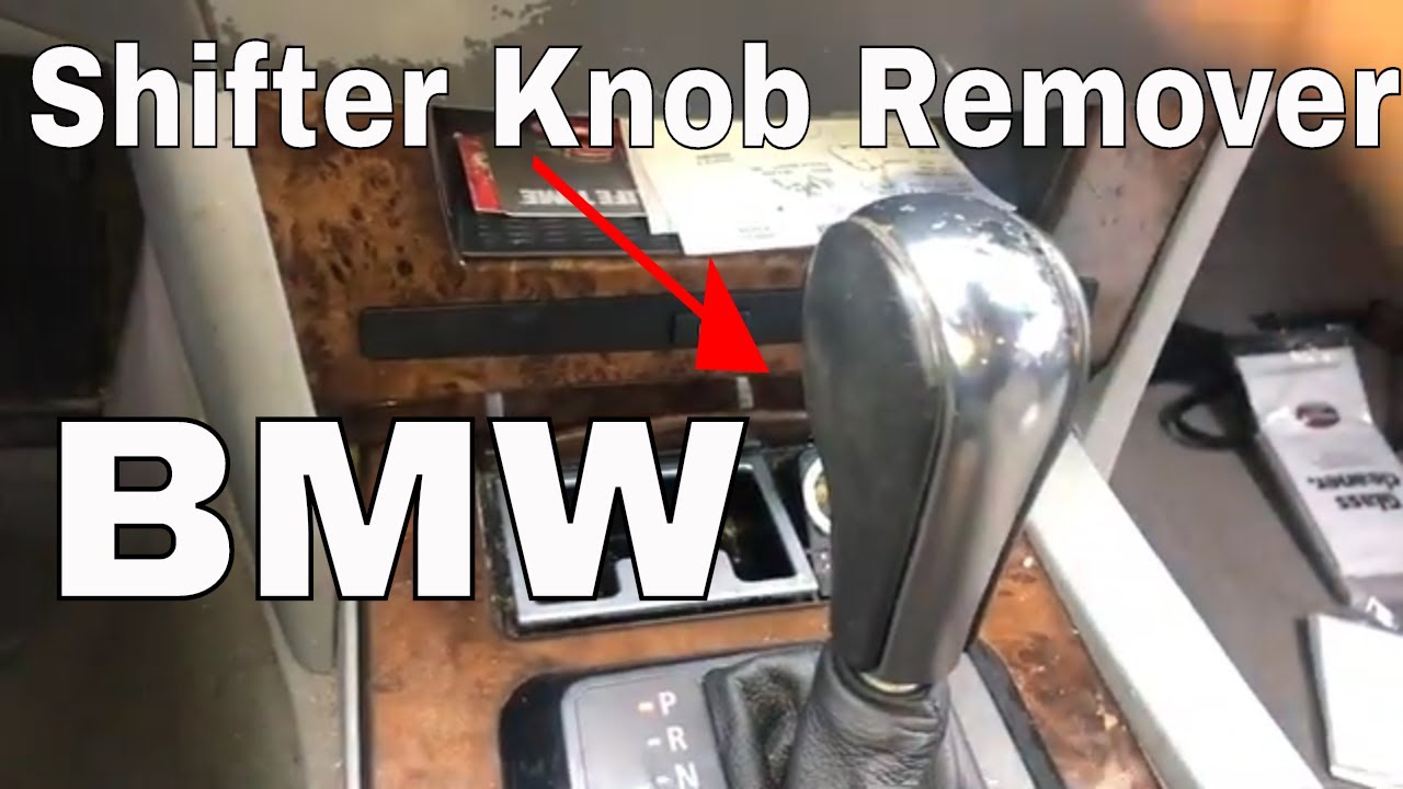How To Remove The Shifter Knob On Most Vehicles - YouTube
