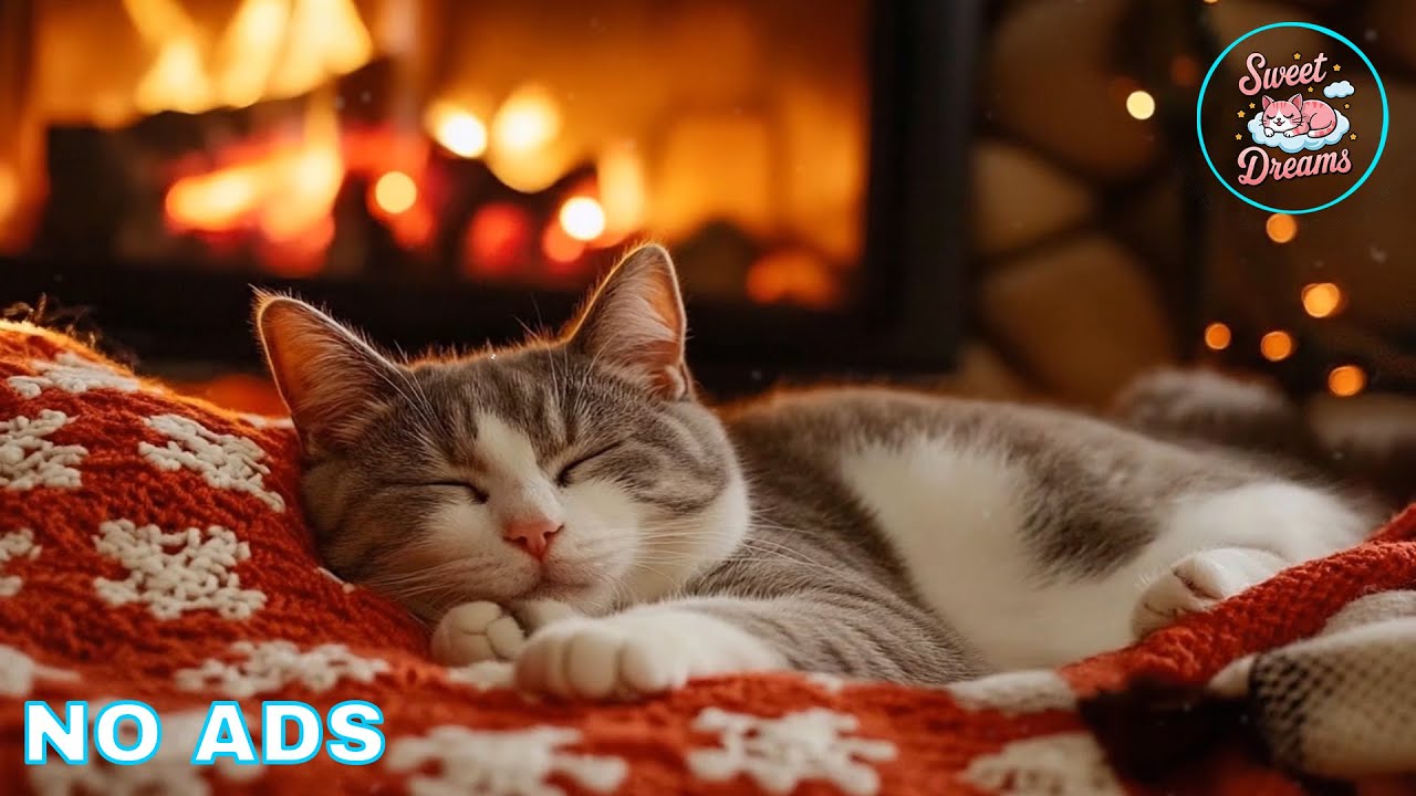 Cat Calming Music 🌊 Cat Sleep Music & Smooth Night Ambience Supporting Cat Deep Rest
