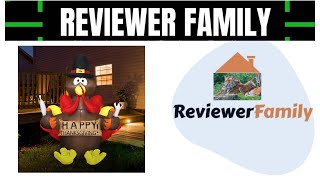 WOGOON Thanksgiving Inflatable Turkey Outdoor Decorations, 5FT