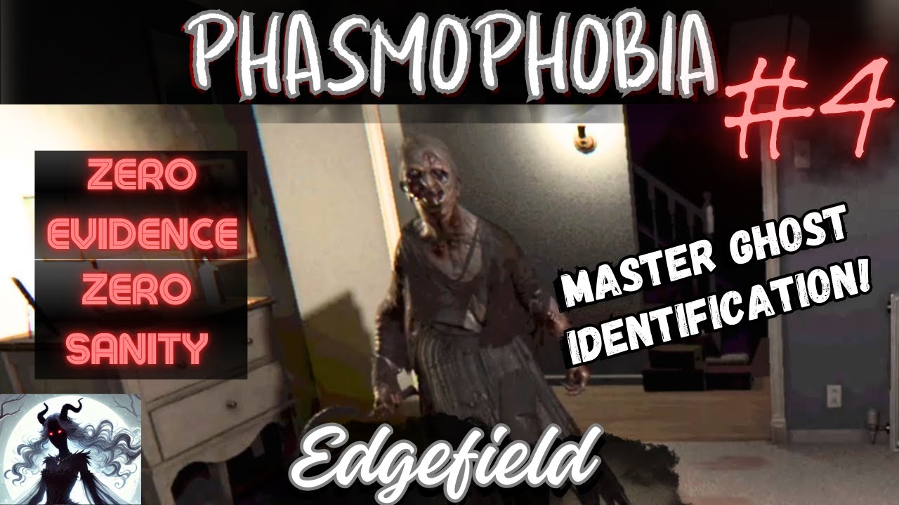 No Sanity, No Evidence – Master Ghost Identification | Phasmophobia (#4)