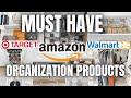 2024 MUST HAVE ORGANIZATION PRODUCTS | AMAZON + WALMART + TARGET ORGANIZING | NEW YEAR ORGANIZING