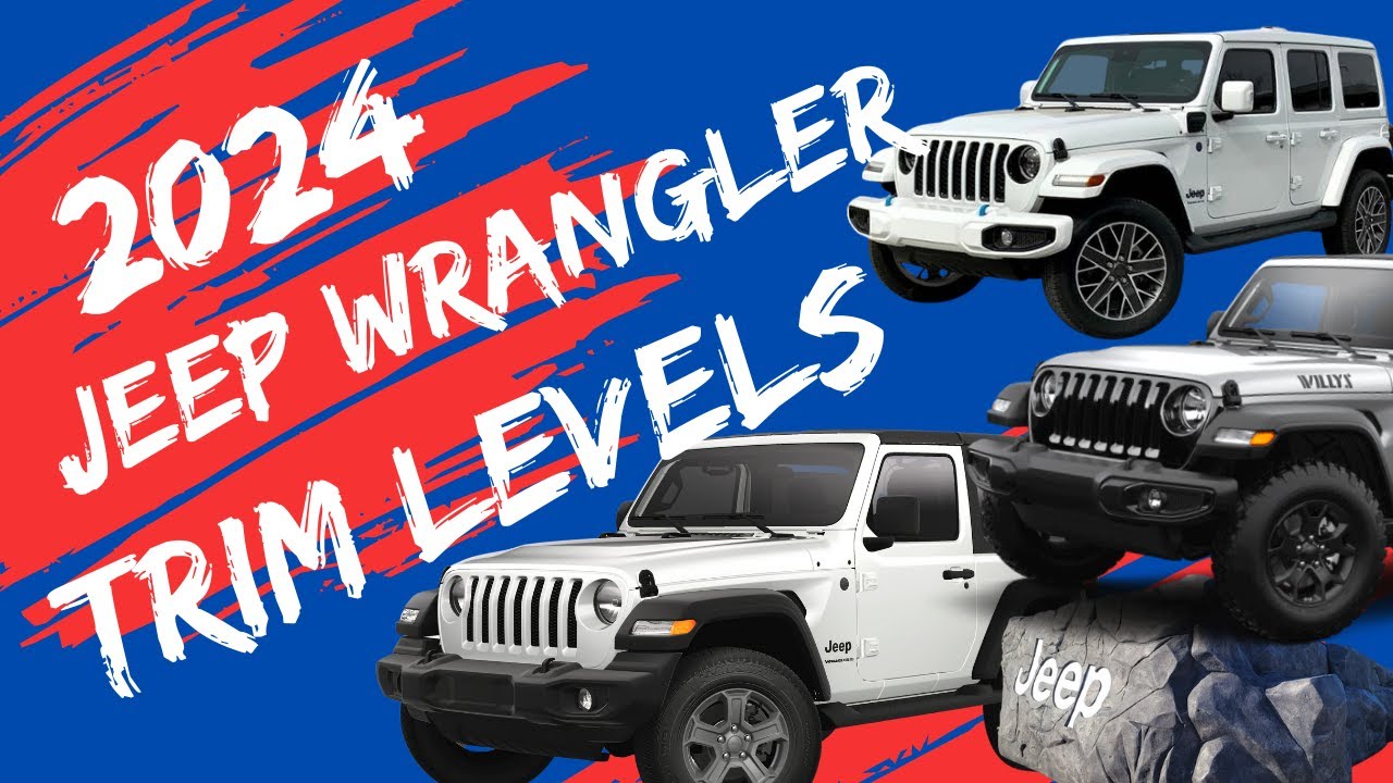 2024 Jeep Wrangler Trim Level Changes | Options | There's 8 Different Trims  😯 - YouTube