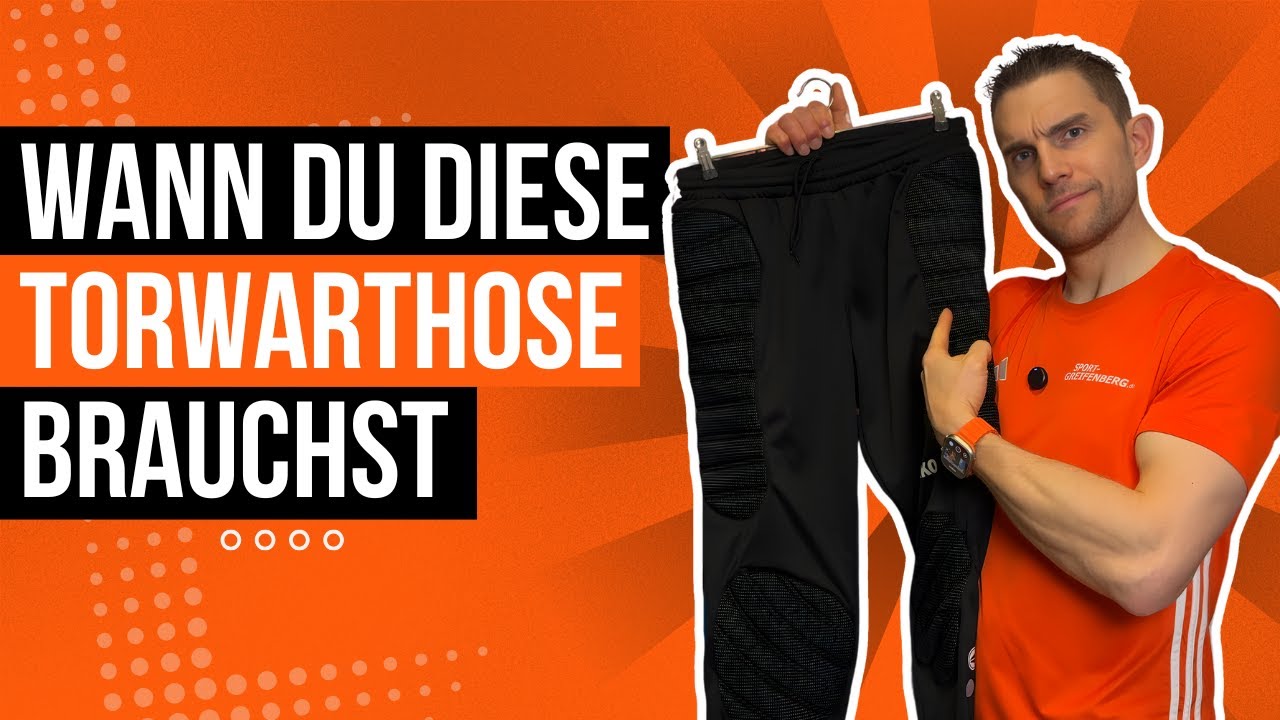 Wann brauchst du diese Torwarthose und wann nicht?