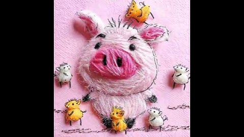 Get Midjourney Prompts, Art Styles & Tutorials on My Patreon #pig #animals #funny #embroidery