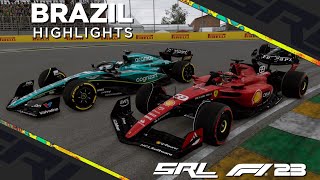 SRL League F1 Season 9 Round 23 Brazilian GP | HIGHLIGHTS