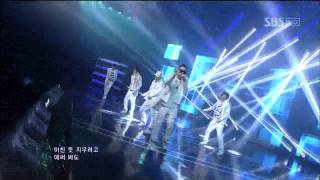 TEEN TOP-CRAZY (틴탑-미미치겠어)  @SBS Inkigayo 인기가요 20120115