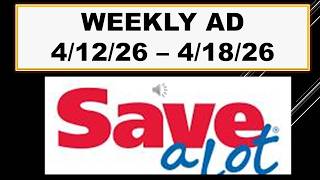 SAVE A LOT WEEKLY AD 4/12/26 - 4/18/26