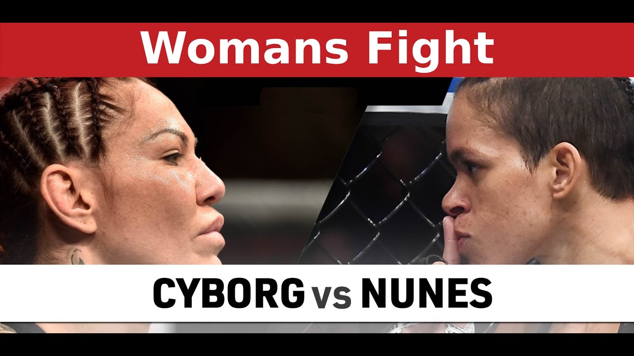 UFC Woman Fight: Cris Cyborg vs. Amanda Nunes | MMA Showdown - YouTube