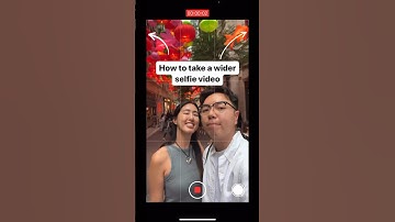 How to take wider selfie videos on your iPhone! #hongkong #tutorial #tips #iphone