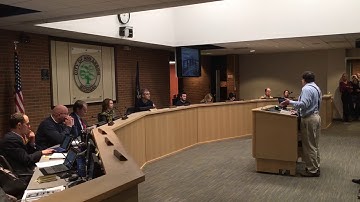 Eric Lipson speaks about Core Spaces proposal for Library Lot in Ann Arbor