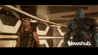 Thor Meets Korg | Thor Ragnarok (2017)