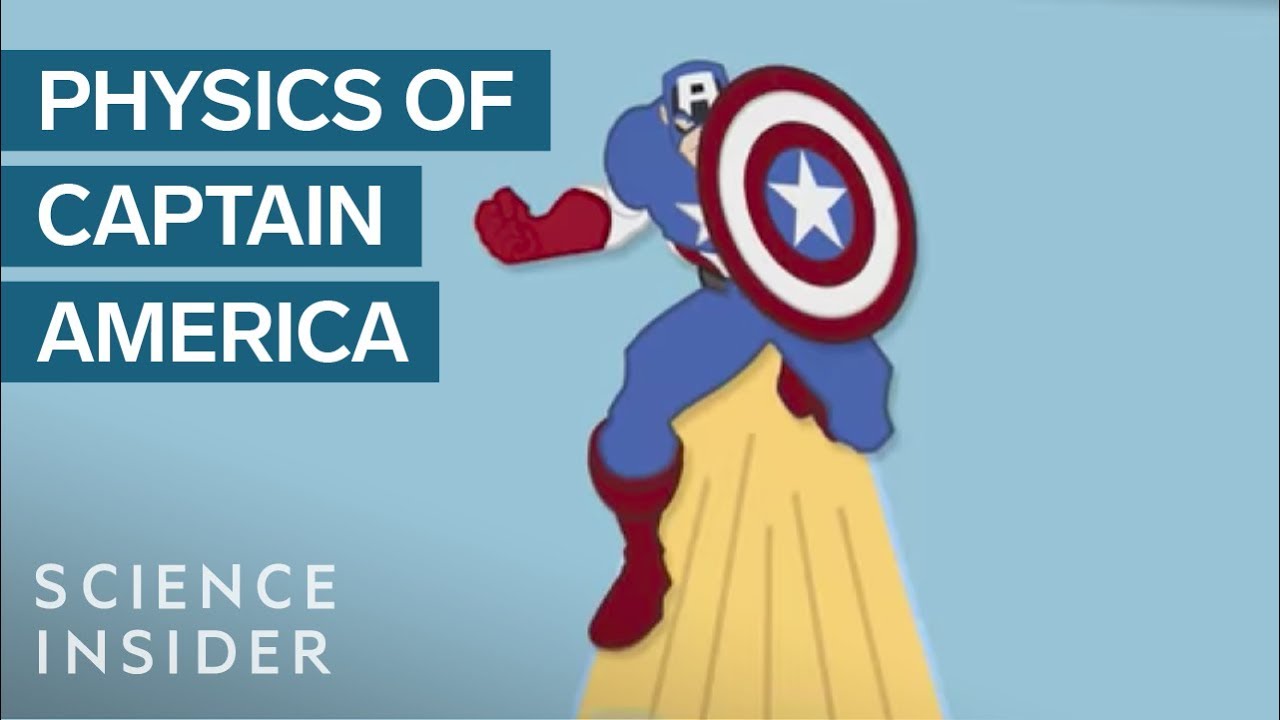 How Captain America's Shield Follows Basic Physics - YouTube