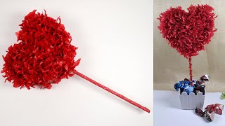 Bunga Kertas Minyak Warna atau Kertas Roti Kado Valentine yang Cantik