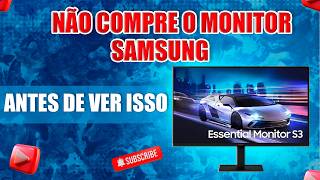 O Melhor Monitor Barato de 2026? Samsung Essential 24" IPS