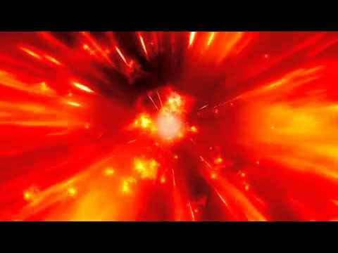 Exploding Meteor Motion Background