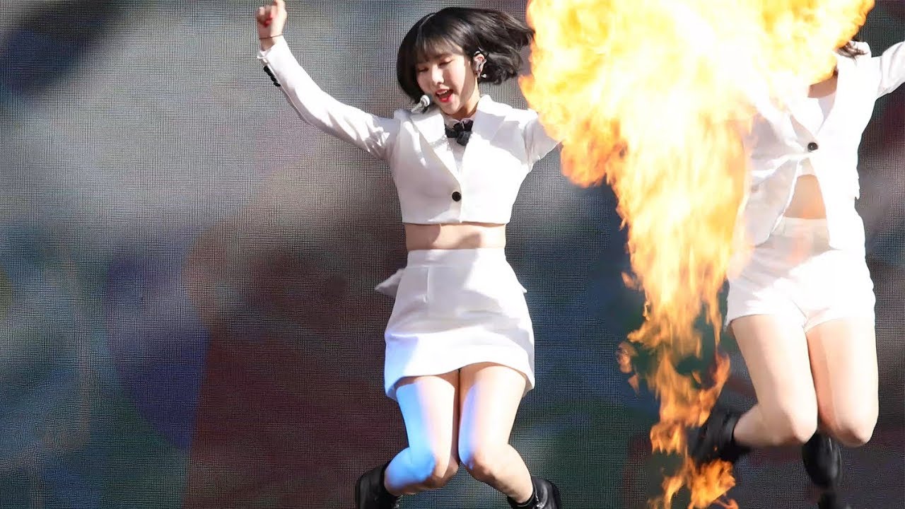 180905 불기둥에 놀란 은하(Eunha) 여름여름해 (Sunny Summer) 여자친구(GFRIEND) 카메라리허설 (Rehearsal) [DMCF슈퍼콘] 4K 직캠 by 비몽