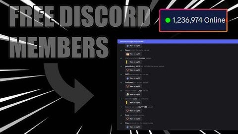 GET UNLIMITED FREE DISCORD MEMBERS INSTANTLY (2025)