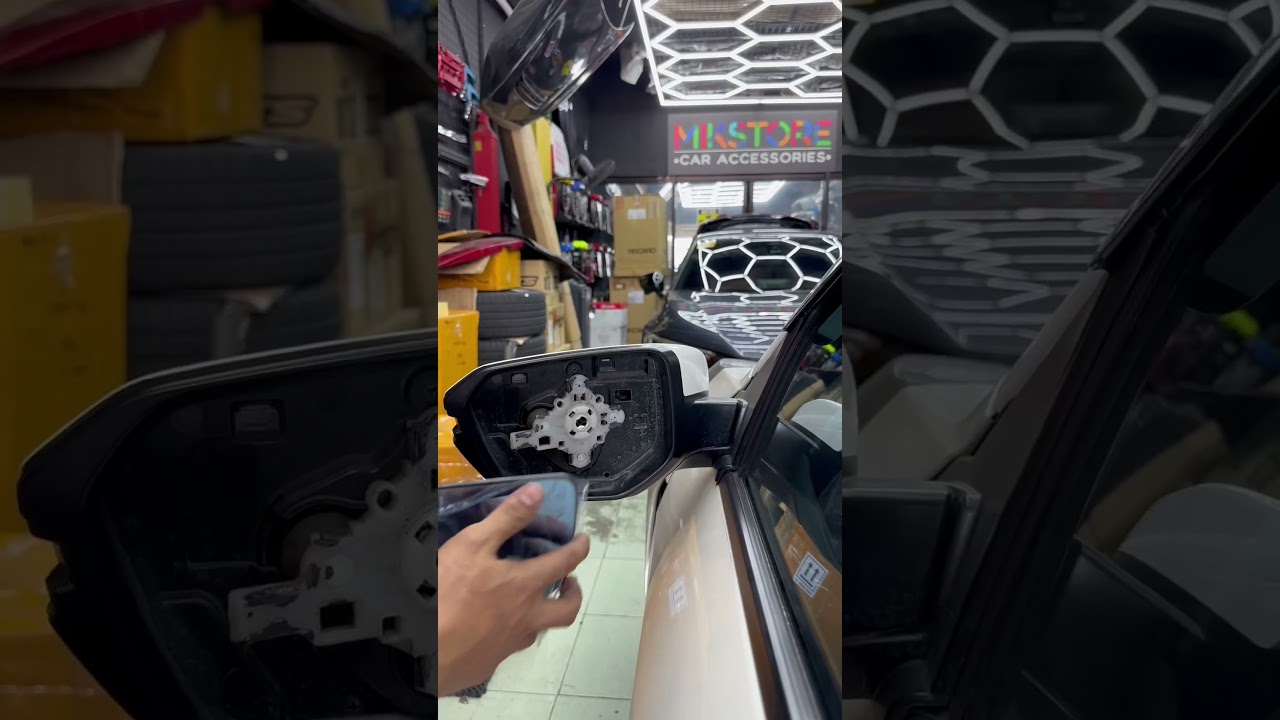 Blue Mirror Lens for Civic FC