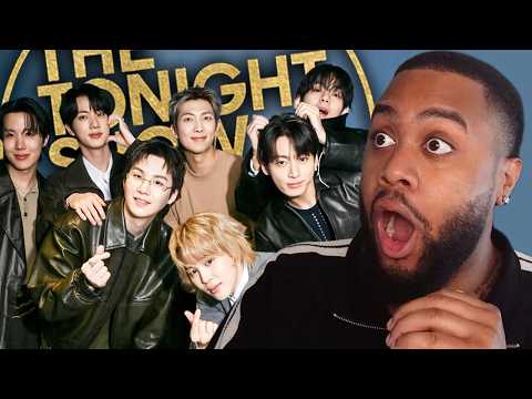 BTS Interview On Jimmy Fallon Was CLASSIC! (Full Interviews + Q&A Reaction)