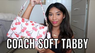 WHAT'S IN MY PURSE 2022 | COACH SOFT TABBY REVIEW screenshot 2