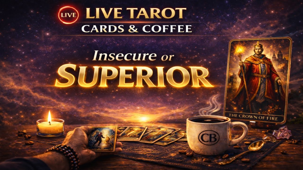 🔴 CARDS & COFFEE ☕ LIVE TAROT Self-Sabotage or Pain? Choose Wisely 🌀 #mrcosmic #LiveTarot thumbnail