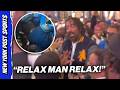 J.R. Smith KNOCKED DOWN in scary scene with ROWDY Knicks fans outside MSG