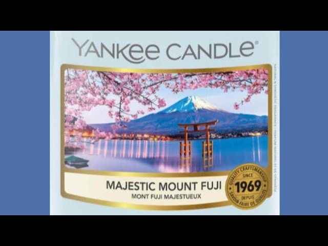 Yankee Candle Majestic Mount Fuji Review 🌸 Sakura Blossom